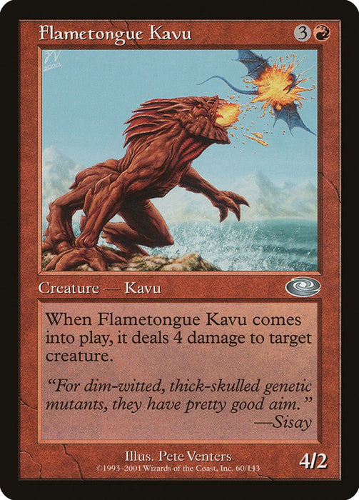 Flametongue Kavu [PLS - 60]