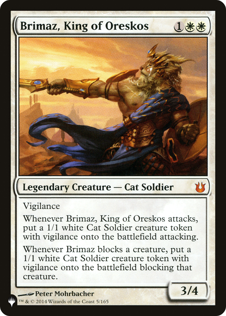 Brimaz, King of Oreskos [The List] | Yard's Games Ltd