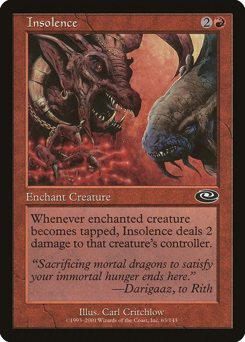 Insolence [PLS - 63]