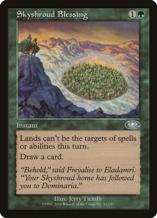 Skyshroud Blessing [PLS - 92]