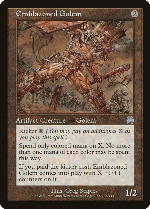 Emblazoned Golem [APC - 136]