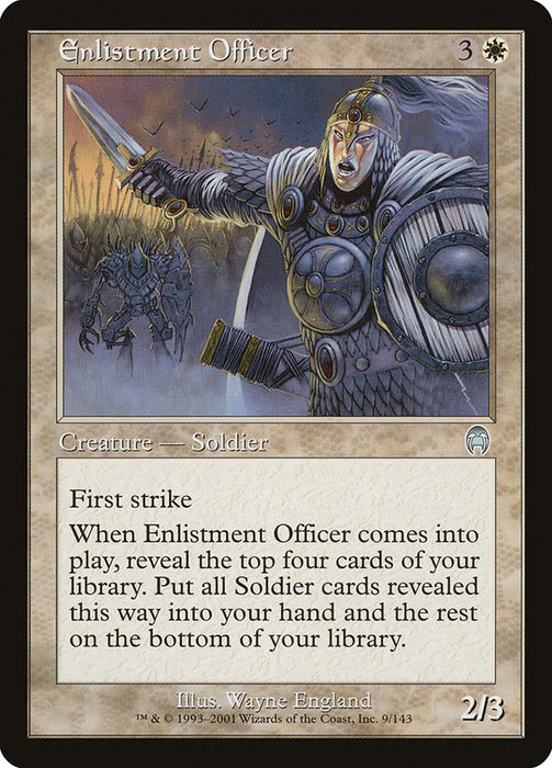 Enlistment Officer [APC - 9]