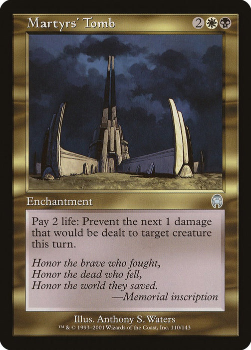 Martyrs' Tomb [APC - 110]