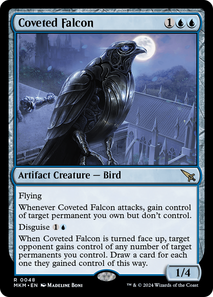 Coveted Falcon [Murders at Karlov Manor] | Yard's Games Ltd