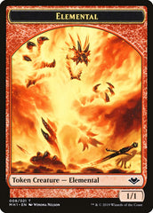 Angel (002) // Elemental (008) Double-Sided Token [Modern Horizons Tokens] | Yard's Games Ltd