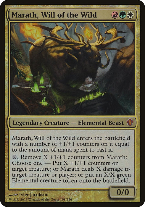 Marath, Will of the Wild (Commander 2013) [OVER - 198]
