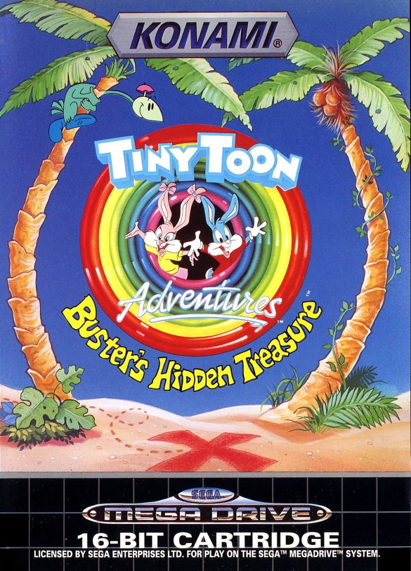 Tiny Toon Adventures: Buster's Hidden Treasure - Mega Drive [Boxed] | Yard's Games Ltd