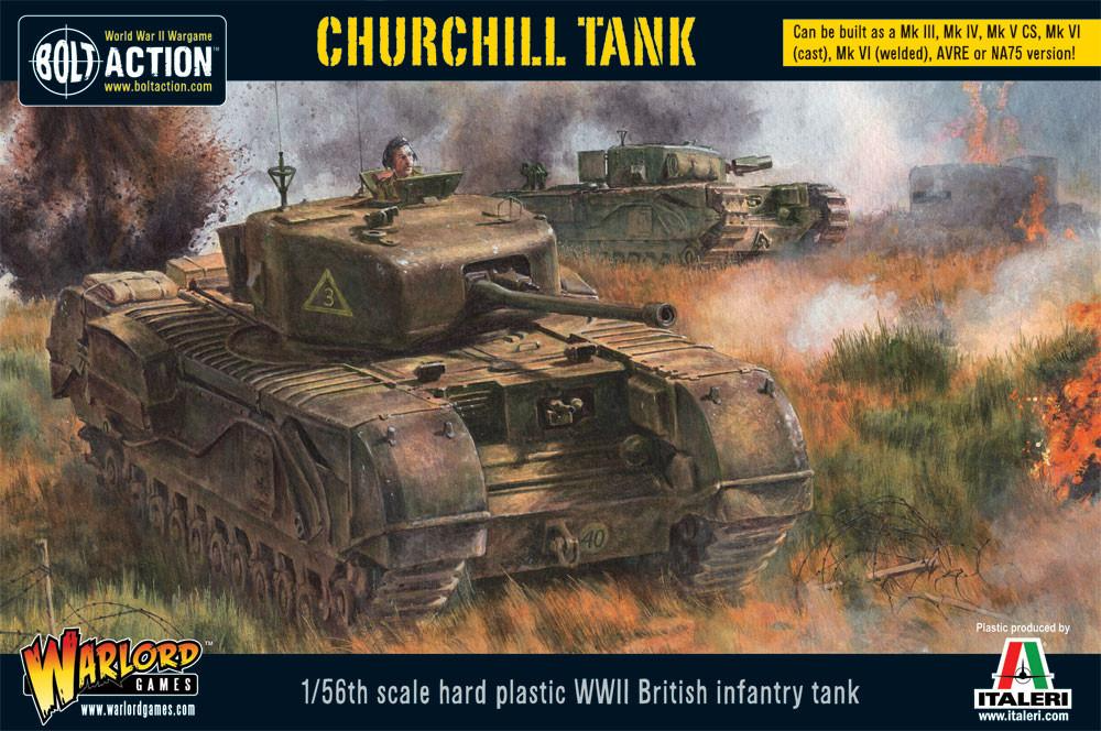 Bolt Action: Churchill Tank [New] | Yard's Games Ltd
