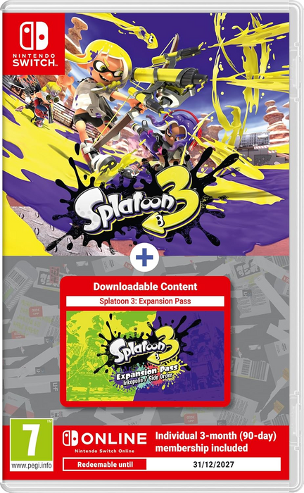 Splatoon 3 + Expansion Pass - Switch [New]