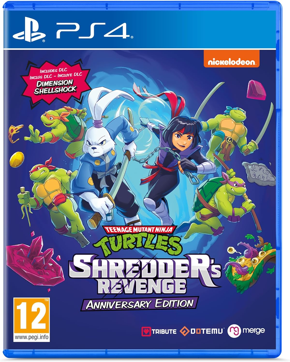 Teenage Mutant Ninja Turtles: Shredder's Revenge - Anniversary Edition - PS4 [New] | Yard's Games Ltd