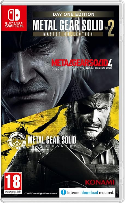 Metal Gear Solid: Master Collection Vol. 2 - Switch [New]