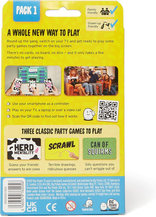 Big Potato: Big Screen Games Pack 1 [New]