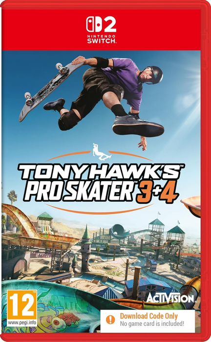 Tony Hawk's Pro Skater 3+4 - Switch 2 [New]