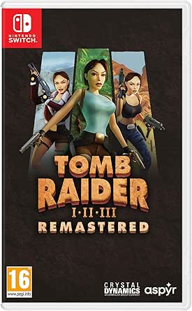 Tomb Raider I II III Remastered - Switch
