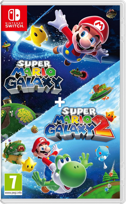 Super Mario Galaxy + Super Mario Galaxy 2 - Switch [New]