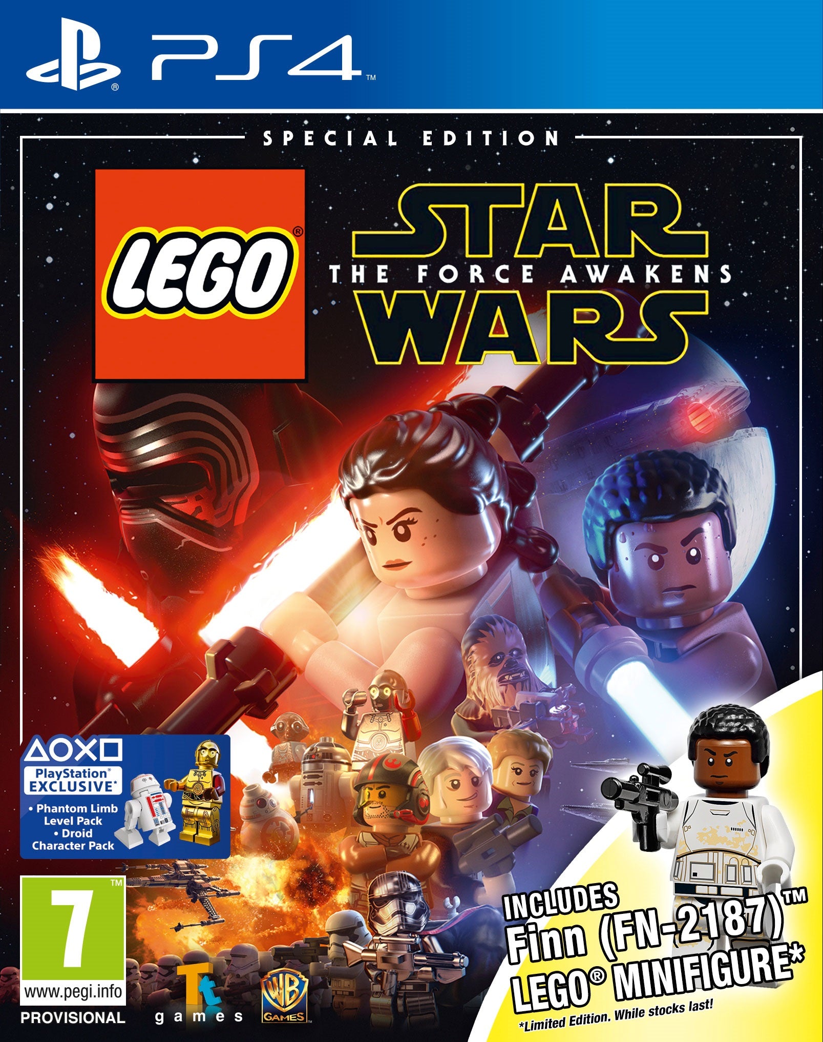 LEGO Star Wars The Force Awakens - Special Edition - PS4 | Yard's Games Ltd