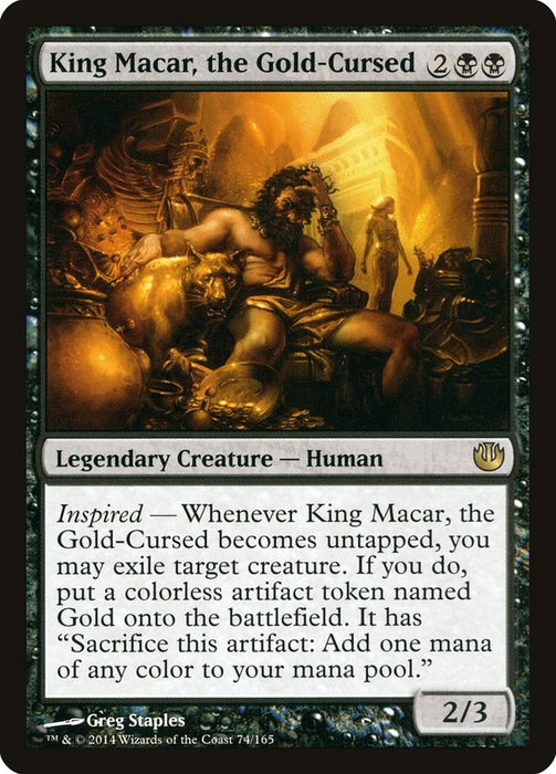 King Macar, the Gold-Cursed [JOU - 74]