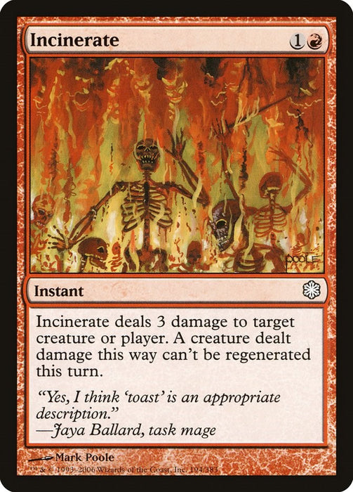 Incinerate [CTD - 194]