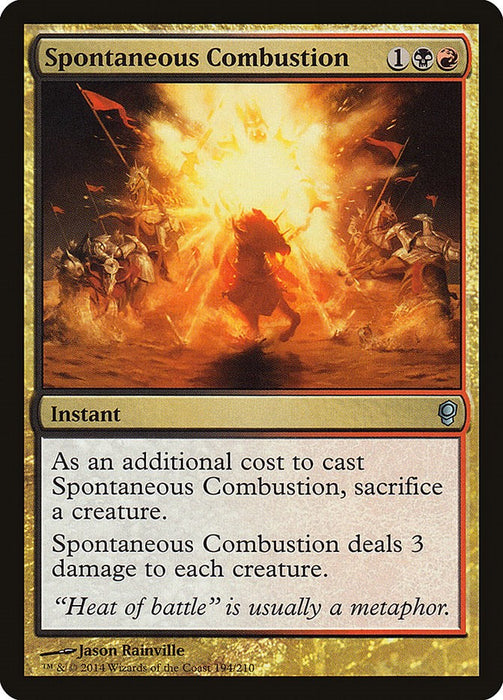 Spontaneous Combustion [CNS - 194]