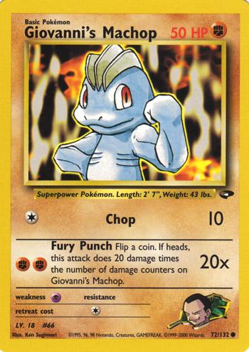 Giovanni's Machop
