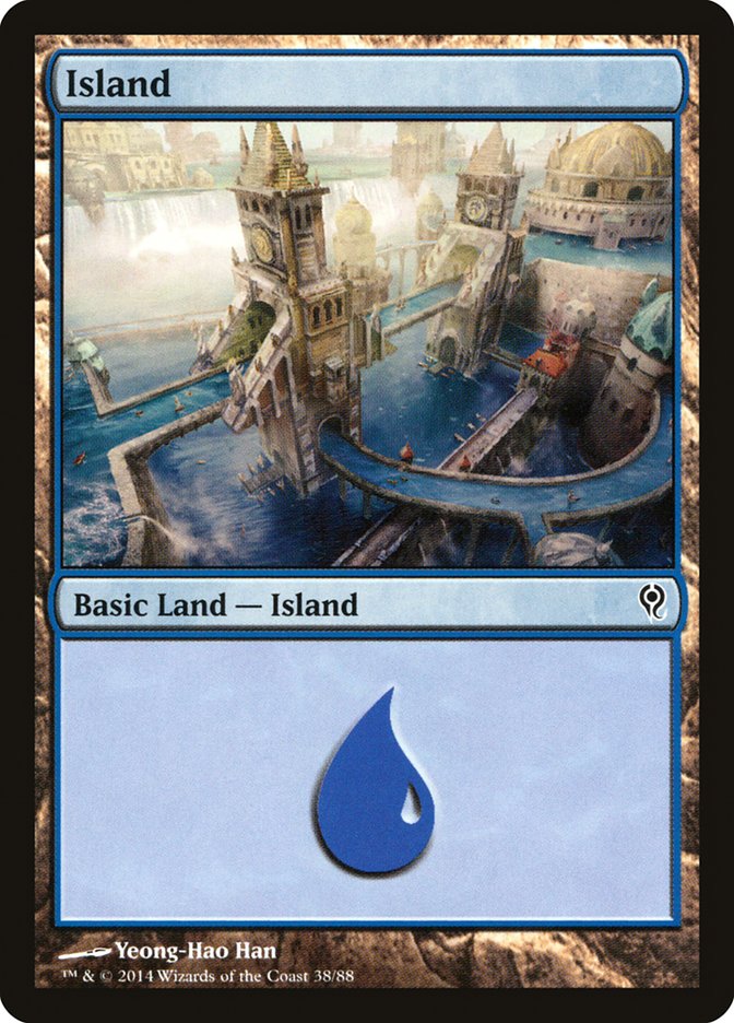 Island (38) [Duel Decks: Jace vs. Vraska] | Yard's Games Ltd