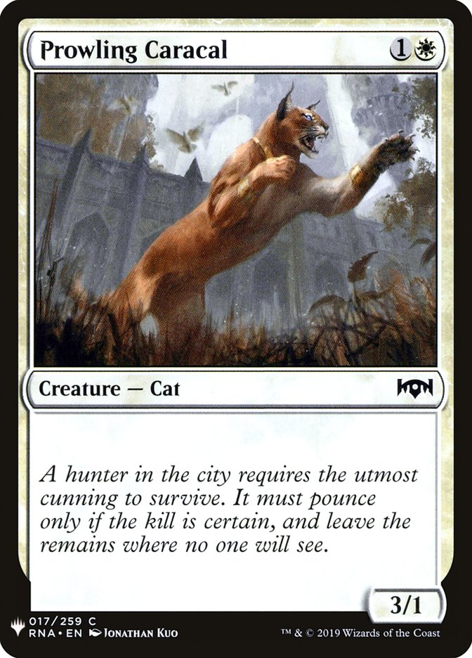 Prowling Caracal [Mystery Booster] | Yard's Games Ltd