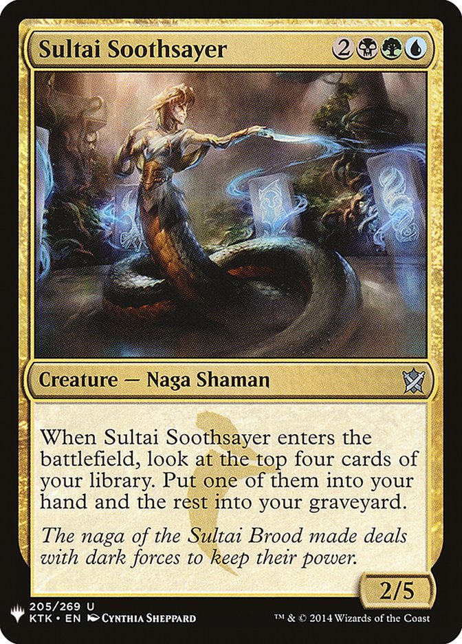 Sultai Soothsayer [Mystery Booster] | Yard's Games Ltd