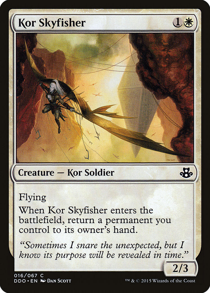 Kor Skyfisher [Duel Decks: Elspeth vs. Kiora] | Yard's Games Ltd