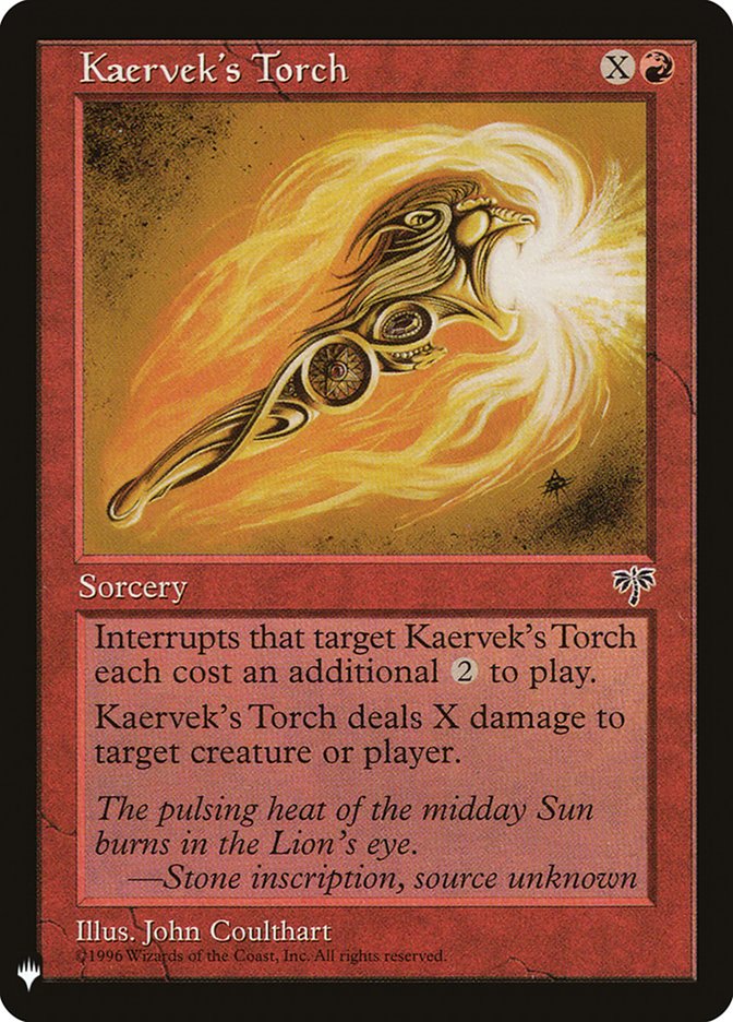 Kaervek's Torch [Mystery Booster] | Yard's Games Ltd
