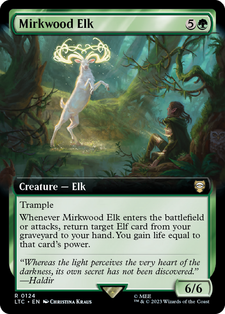 Mirkwood Elk (Extended Art) [The Lord of the Rings: Tales of Middle-Earth Commander] | Yard's Games Ltd