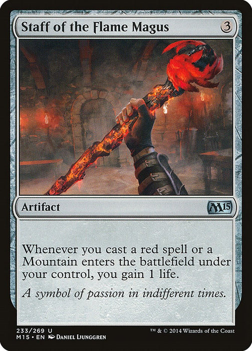 Staff of the Flame Magus [M15 - 233]