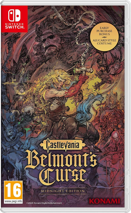 Castlevania Belmont's Curse Midnight Edition - Switch [New]