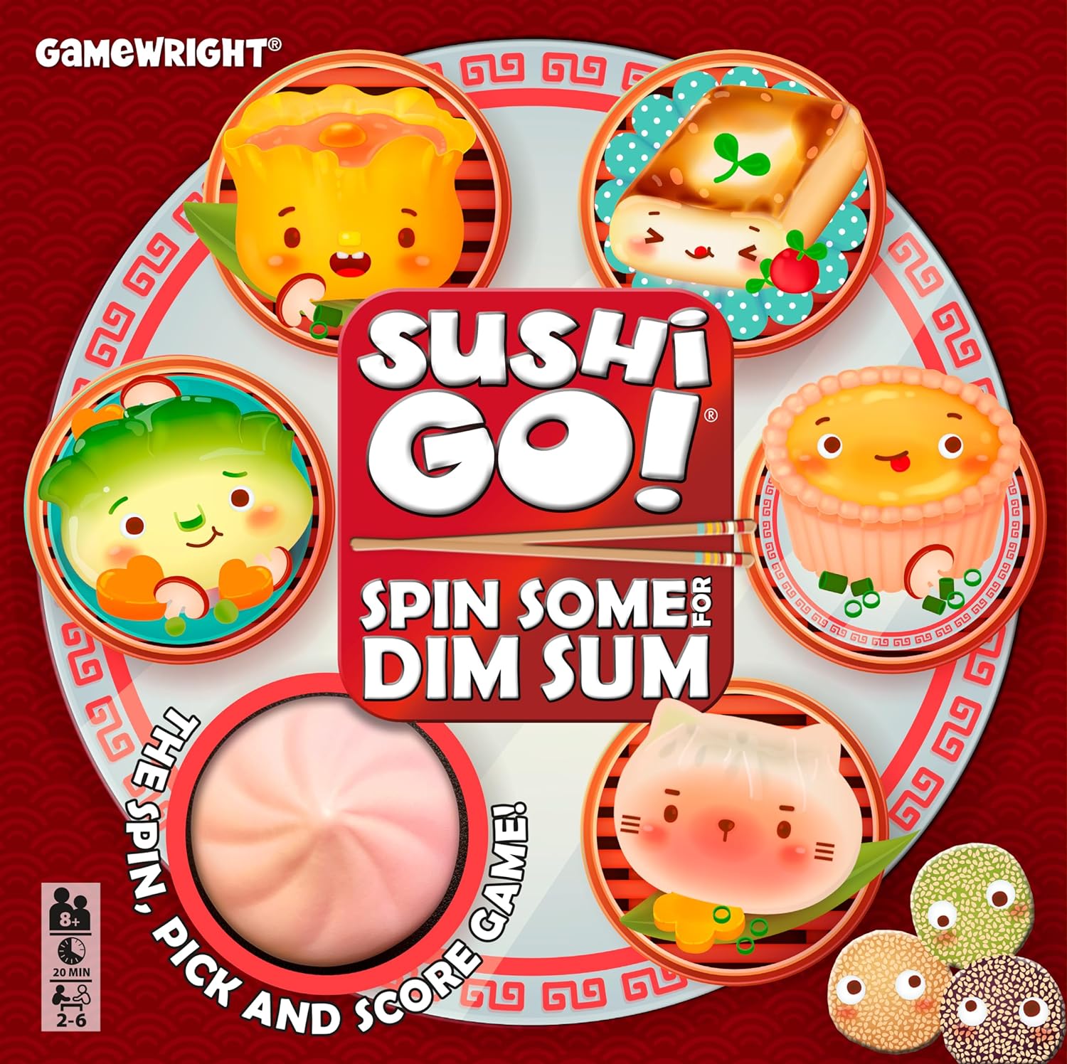 Sushi Go! Spin Some for Dim Sum [New] | Yard's Games Ltd