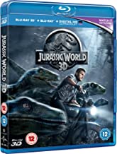 Jurassic World [Blu-ray 3D + Blu-ray] [2015] - Pre-owned