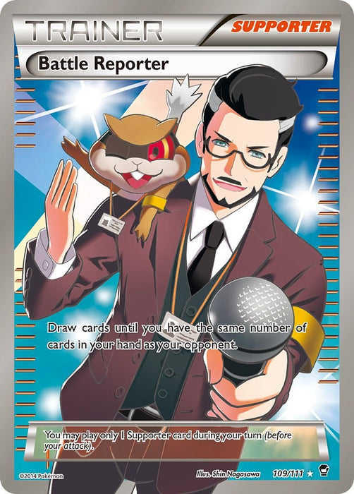 Battle Reporter (109 Full Art) [FFI - 109]