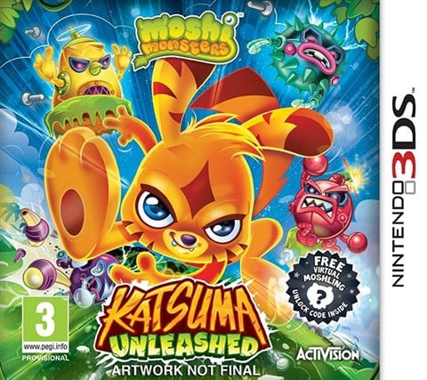 Moshi Monsters Katsuma Unleashed - 3DS