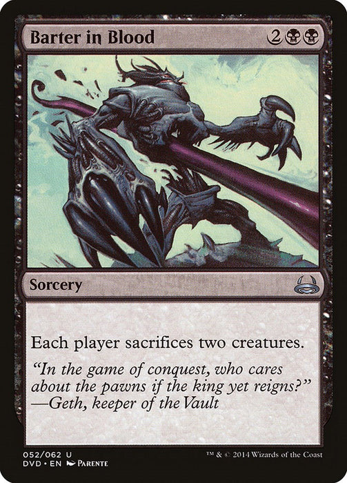 Barter in Blood [DD3 - 52]