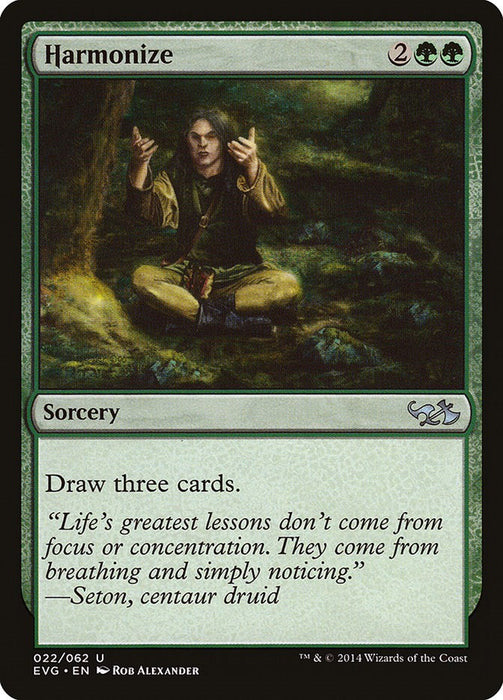 Harmonize (EVG) [DD3 - 22]