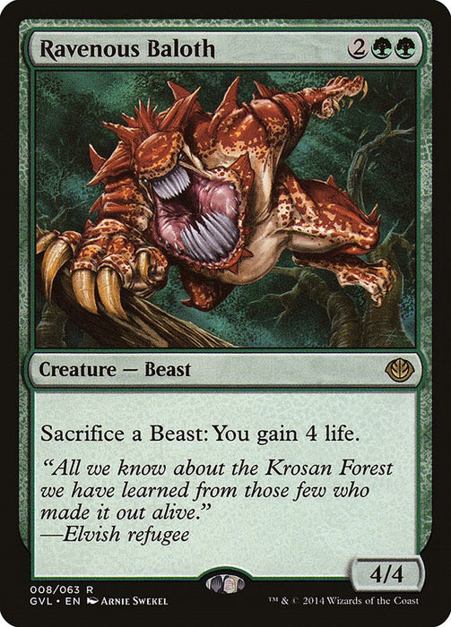 Ravenous Baloth [DD3 - 8]
