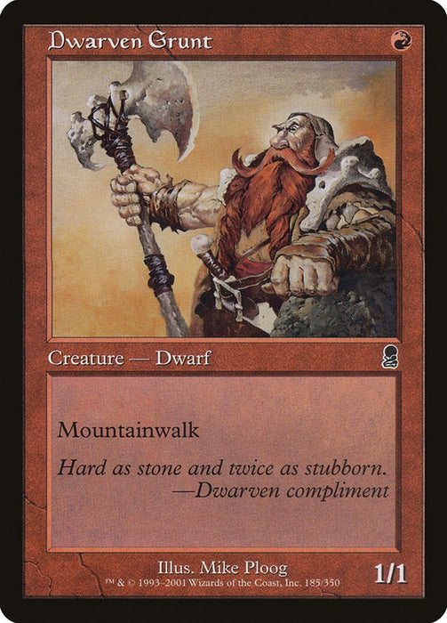 Dwarven Grunt [ODY - 185]