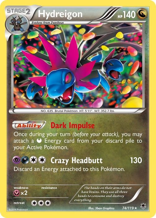 Hydreigon [PHF - 074]
