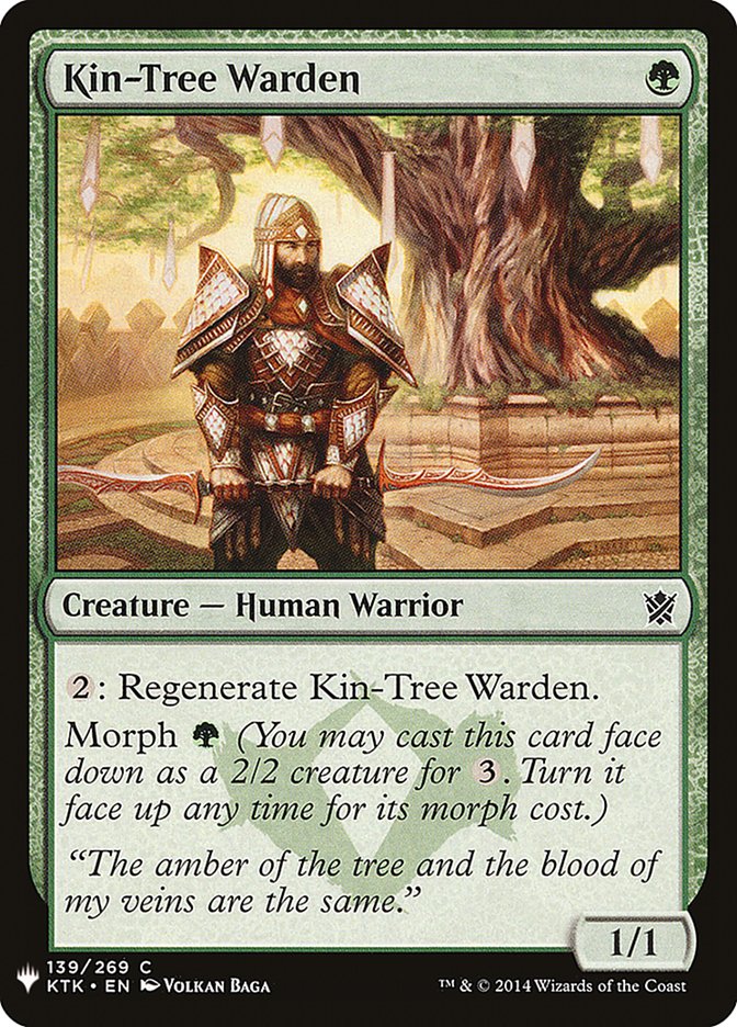 Kin-Tree Warden [Mystery Booster] | Yard's Games Ltd