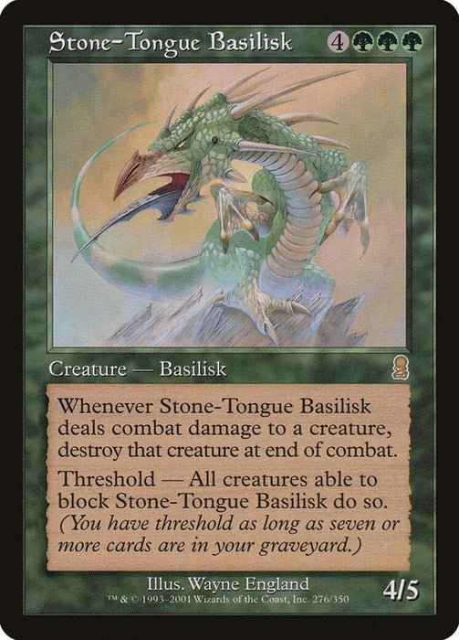 Stone-Tongue Basilisk [ODY - 276]