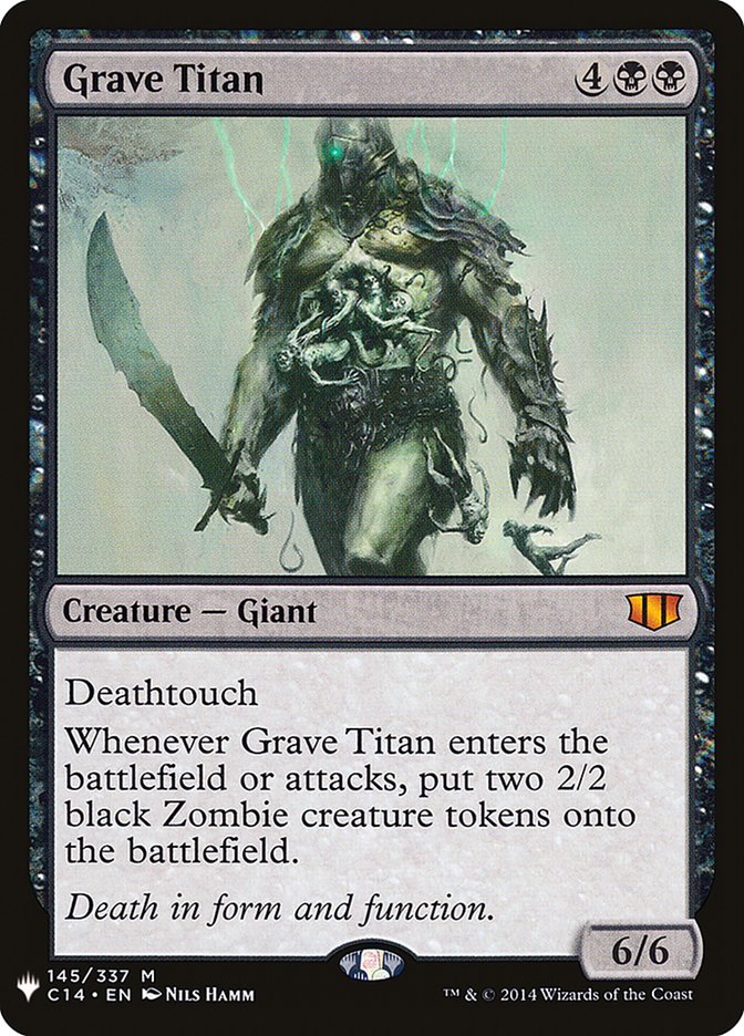 Grave Titan [Mystery Booster] | Yard's Games Ltd