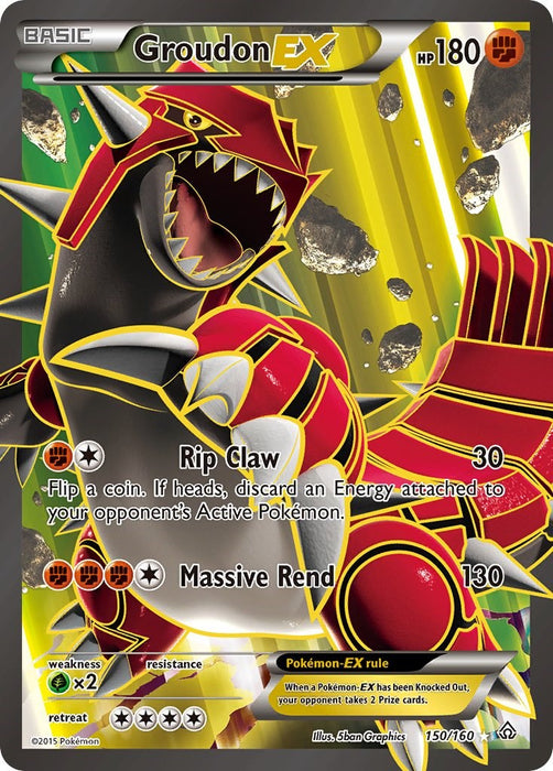 Groudon EX (150 Full Art) [PRC - 150]