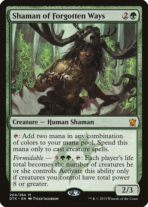 Shaman of Forgotten Ways [DTK - 204]