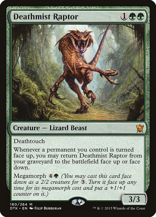 Deathmist Raptor [DTK - 180]