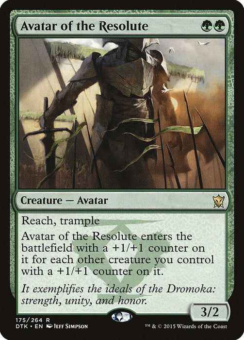 Avatar of the Resolute [DTK - 175]