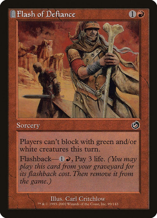 Flash of Defiance [TOR - 99]