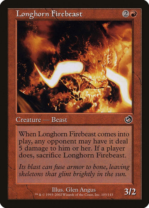 Longhorn Firebeast [TOR - 103]
